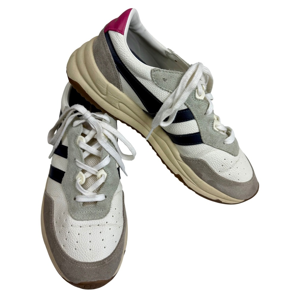 Gola Saturn Quadrant Womens Size 9.5 Sneakers Retro Sporty Streetwear Scandi - Picture 3 of 10